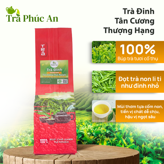 Trà Đinh Tân Cương Thái Nguyên - Phúc An Trà Đinh Tân Cương Thượng Hạng