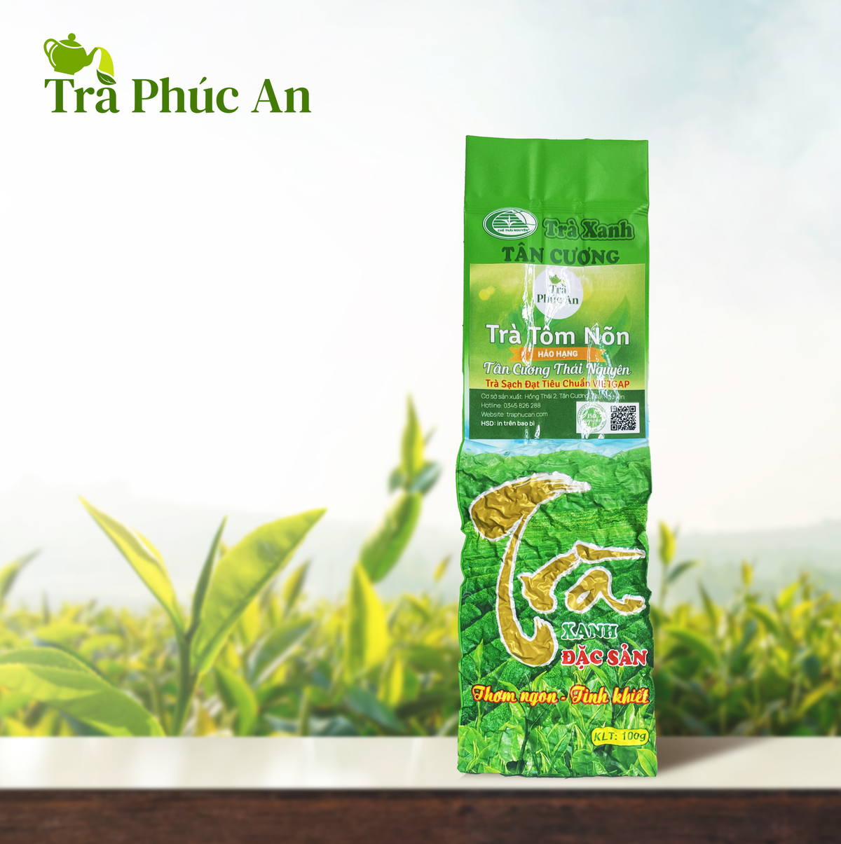Phúc An Trà Tôm Nõn Hảo Hạng 100g