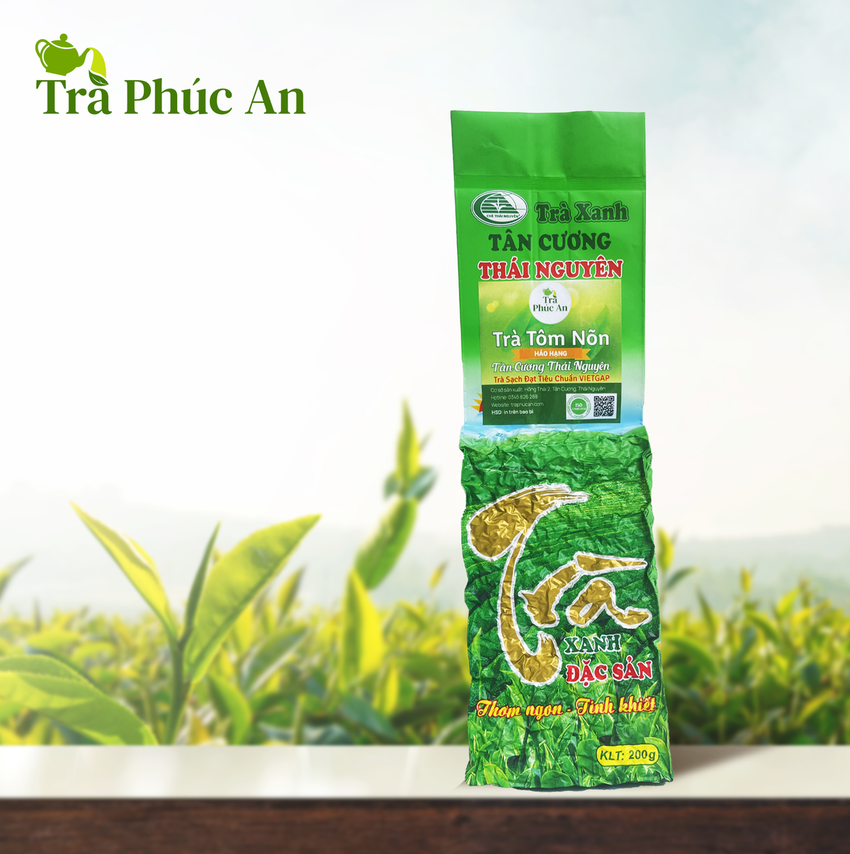 Phúc An Trà Tôm Nõn Hảo Hạng 200g
